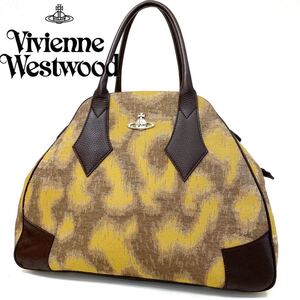 極上美品 ヴィヴィアン ウエストウッド ハンドバッグ トートバッグ 大容量 Vivienne Westwood