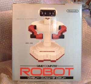  новый товар нераспечатанный * коробка повреждение * nintendo Famicom робот ^( изображение. образец )