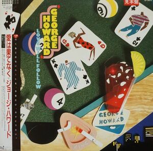 送料無料！　ジョージ・ハワード　George Howard /　愛は果てなく　LOVE WILL FOLLOW 　プロモ用非売品、希少盤！　