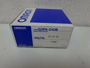 新品 OMRON パワーソリッドステートリレー G3PA-240B