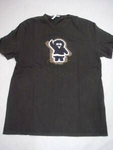 1236 Prada Темно-коричневая футболка с коротким рукавом Красиво Сделано в Италии