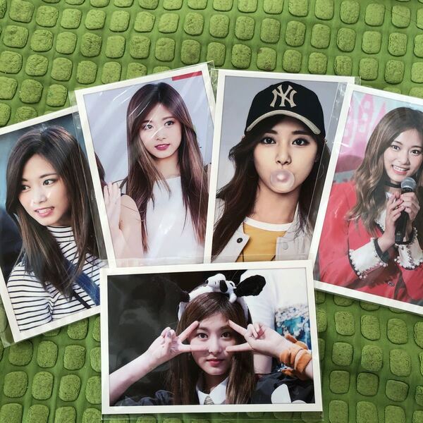 twice ツウィ ポスカ5枚セット。中古品。