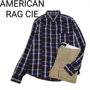 AMERICAN RAG CIE ネルシャツ、コーデュロイパンツ 2点セット