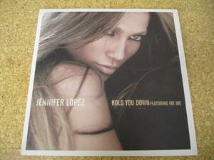 ◎Jennifer Lopez★Hold You Down/Europe　12インチ Single盤☆