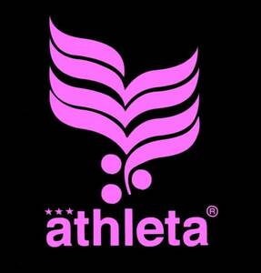 送料0【ATHLETA】アスレタ-20cm　サッカー葉型ステッカー2