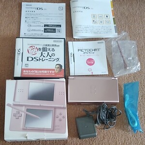 Nintendo DS ニンテンド-DS LITE メタリックロゼ