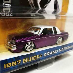 Jadaジェイダ/'87 Buickビュイック GrandNationalグランドナショナル Lowriderローライダー 紫 1/64 絶版