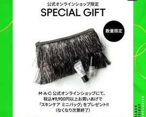 MAC 非売品　現在　ポーチ　化粧水　保湿クリーム