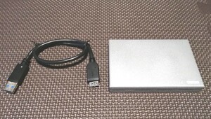 外付けHDD/1TB/Win11対応hIO DATA / HDPC-UT10SE,USB3.0,USBバスパワー