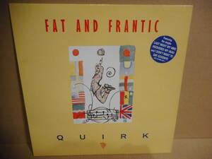 【ネオアコ LP】FAT AND FRANTIC / QUIRK ギターポップ　アナログレコード