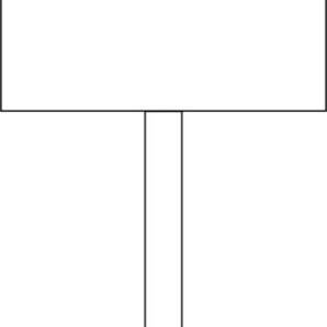 シンプル立札看板 「売土地(余白付)黒」不動産 屋外可(面板 約H45.5cmxW30cm)全長1m