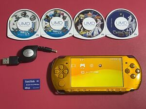 PSP-3000 イエロー 8GB 比較的良品 1