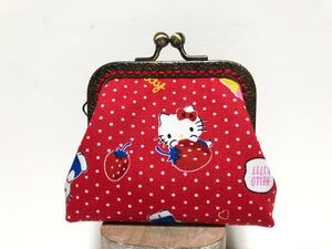 ハンドメイドがま口ポーチ・小銭入れ・小物入れ