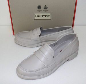  regular price 16500 new goods genuine article HUNTER original pe knee Loafer WFF1006RMA Hunter UK3 US5 EU36 JP22 211