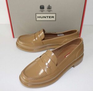  обычная цена 16500 новый товар подлинный товар HUNTER оригинал pe колено Loafer Hunter WFF1006RGL JP22 US5 UK3 EU36 393394