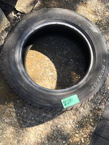 NO.2281 タイヤ　DUNROP ダンロップ　165/65R14 2006年1月　中古　14インチ　1本