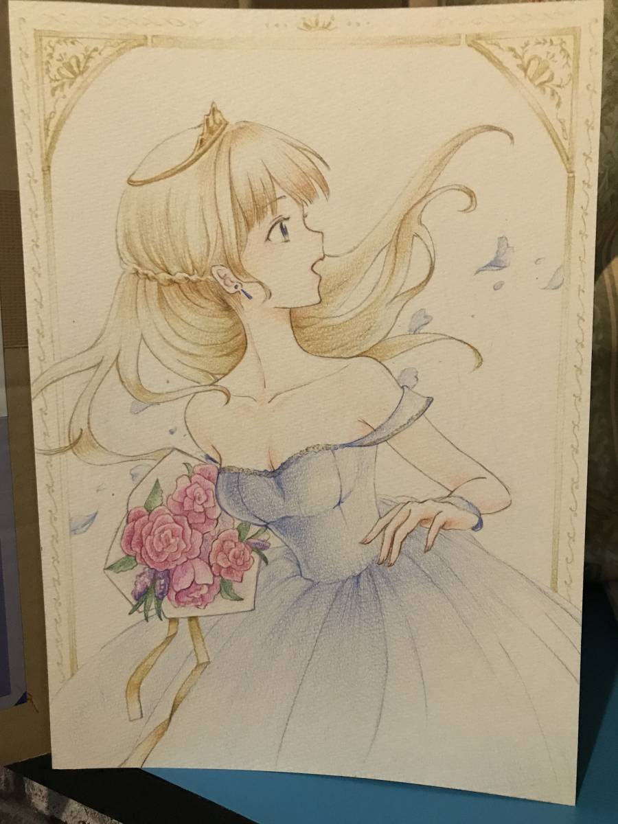 Innocent Beautiful Girl 6/Handwritten Illustration, comics, anime goods, hand drawn illustration