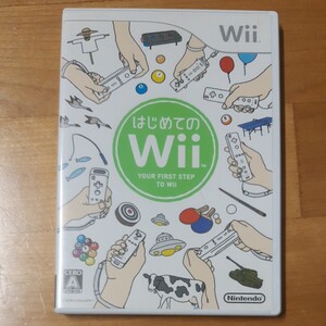 はじめてのWii