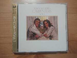 ★カーペンターズ Carpenters vol.1 ★ゴールド・シリーズ A&M gold series ★CD ★国内盤 ★帯付 ★旧規格 ★中古品