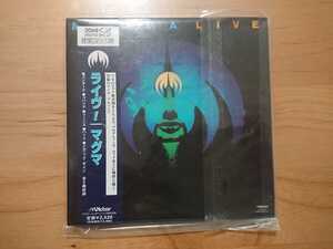 ★マグマ MAGMA ★ライヴ！ LIVE ★紙ジャケCD ★国内盤 ★帯付 ★中古品