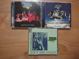 ★イエス YES ★du soleil UK 1973 ★out the valley UK 1971 ★listen in time wheeling w,v 1977 ★6CD ★中古品★中古CD店購入品