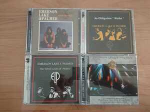 ★Emerson, Lake & Palmer EL&P ELP ★An Obligation Works Hartford 1977 ケーススレあり ★The Dust of Time NY 19741等 ★8CD ★中古品