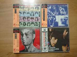 ★The Rolling Stones ★女たち Some Girls ★エモーショナル・レスキュー Emotional Rescue 等★4CD ★国内盤 ★帯付 ★旧規格 ★中古品
