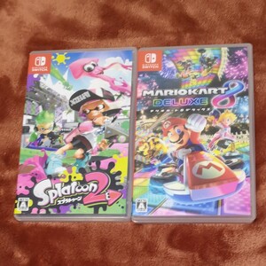 Nintendo Switch マリオカート8 Splatoon2 スプラトゥーン2 ニンテンドースイッチソフト