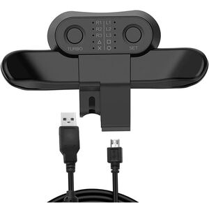 背面ボタンアタッチメント ターボ 機能ボタンDUALSHOCK4 背面パドル PS4 Slim Proコントローラー用
