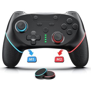 switch プロコン コントローラー CELIMO 背面ボタン マクロ機能 TURBO ジャイロセンサー 4階段HD振動