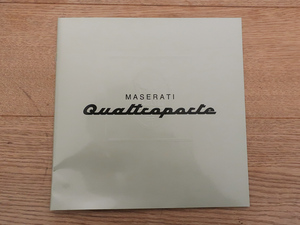 * rare * Maserati Quattro Porte *Maserati*Quattroporte* out of print catalog 