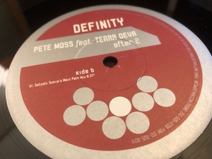 12”★Pete Moss Feat. Terra Deva / After 2 / Satoshi Tomiie / プログレッシブ・ヴォーカル・ハウス！