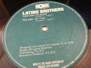 12”★Latino Brothers / The Musik / My Love / ユーロ・ハウス・クラシック！