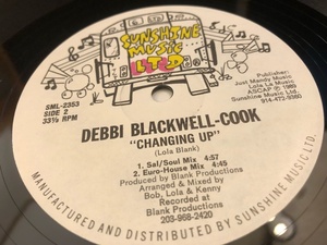 12”★Debbi Blackwell-Cook / Changing Up / ヴォーカル・ハウス・クラシック！