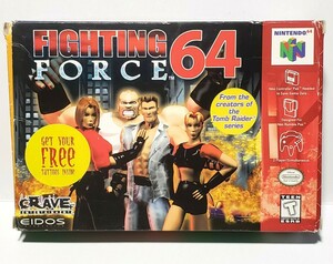 N64　FIGHTING FORCE 64　ニンテンドー64　北米版