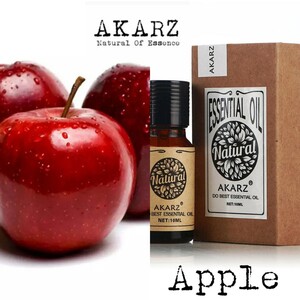 アップル林檎りんご アロマオイルAKARZエッセンシャル精油10ml ディフューザー バスマッサージスパ パフューム香水消臭