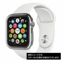 apple watch 4 44mm用シリコン保護カバー TPU クリア 透明_画像6