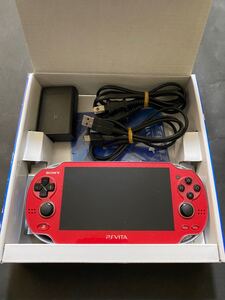 PlayStation Vita Wi-Fiモデル コズミック・レッド PCH-1000 ZA03