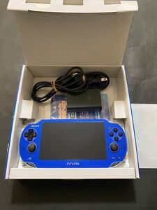 PlayStation Vita Wi-Fiモデル サファイア・ブルー PCH-1000 ZA04