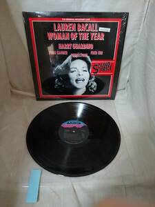 S0037 record LAUREN BACALL WOMAN OF THE YEAR musical u- man *ob* The * year ALB6-8307