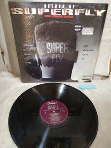 S0377　レコード　Return Of Superfly　スーパーフライ　サントラOST　C1-94244