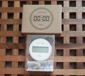 MUJI 無印良品 ダイヤル式キッチンタイマー