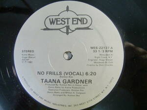 Taana Gardner ターナ・ガードナー　　 / 　　　　No Frills