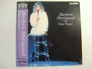 【LD】　　　Barbra Streisand バーブラ・ストライサンド 　　 / 　　One Voice　　　　 帯付！