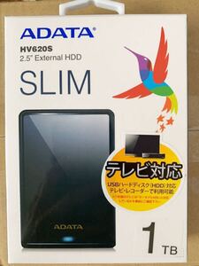 ポータブルHDD 1TB AHV620S-1TU31-CBL