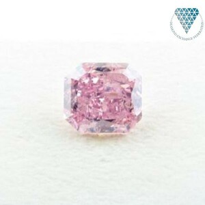 2.07 ct FANCY INTENSE PURPLISH PINK CUT CORNERED RECTANGULAR GIA diamond loose DIAMOND EXCHANGE FEDERATION