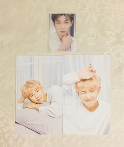 BTS THE BEST 通常盤 トレカ クリアトレカ ミニフォト ナムジュン ナム RM 公式 mediheal フォトカード付