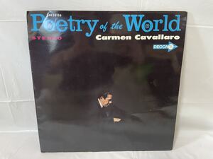 ★M317★ LP レコード Poetry of the World 世界の詩情 カーメン・キャバレロ CARMEN CAVALLARO