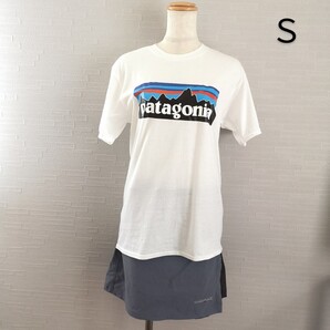 S 半袖Tシャツ パタゴニア patagonia ロゴTシャツ