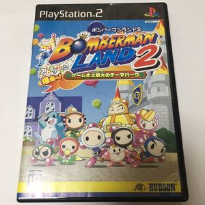 PlayStation2 ソフト ボンバーマンランド2 動作未確認 ジャンク プレステ2 ハドソン SONY ソニー